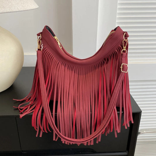 Vintage Tassels Crossbody Bag