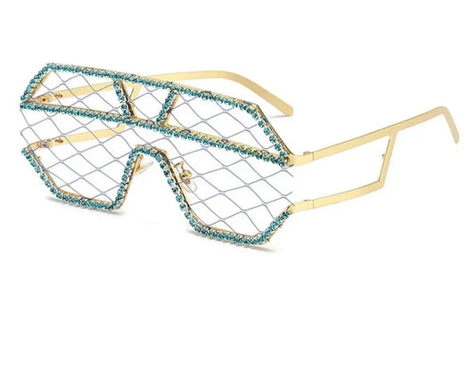 Lace Oversized Frames