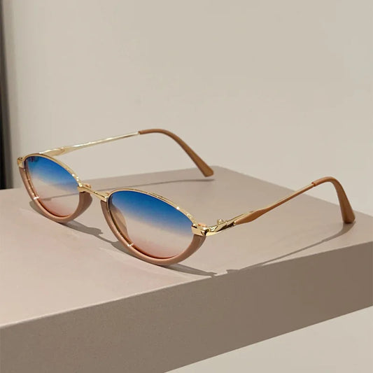 Small Frame Cat Eye Sunglasses