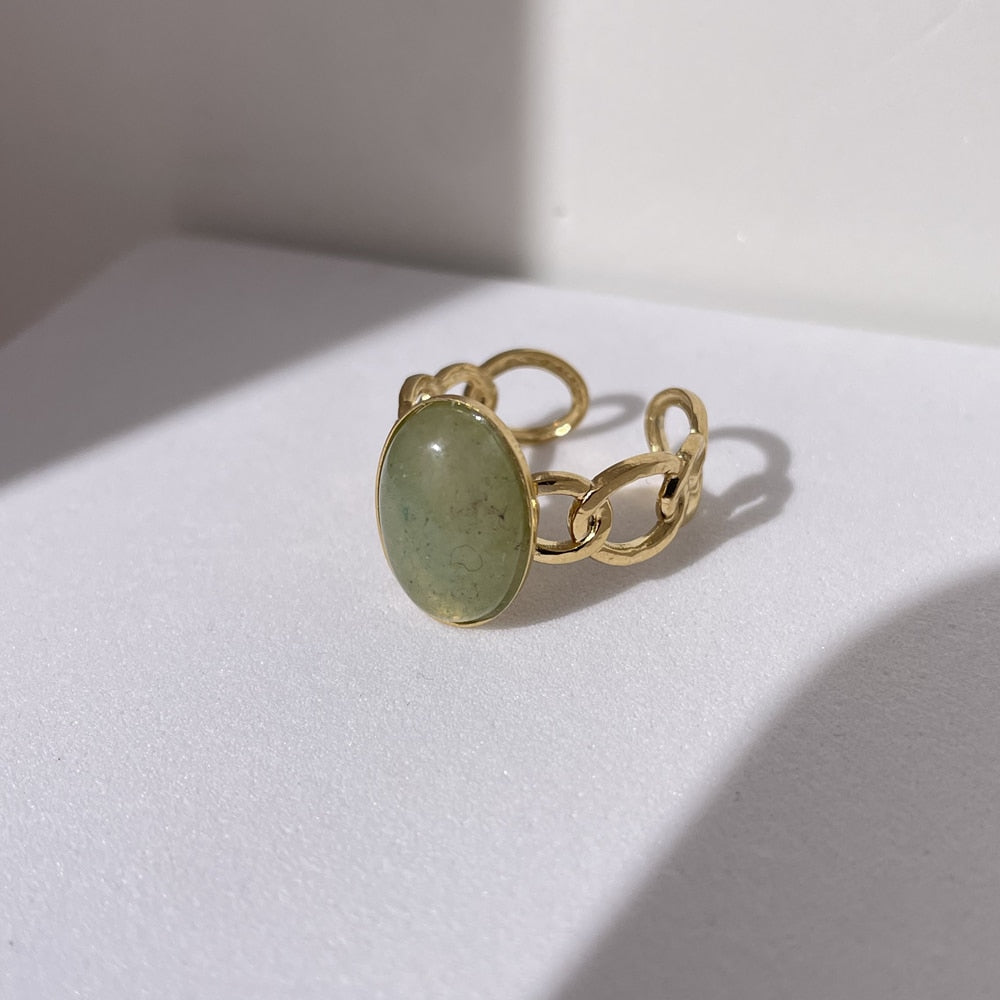 Bohemian Natural Stones Rings