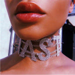 Load image into Gallery viewer, Rhinestone Choker Necklace
