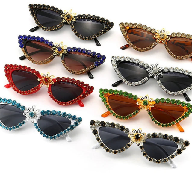 Sunflower Cat Eye Glasses