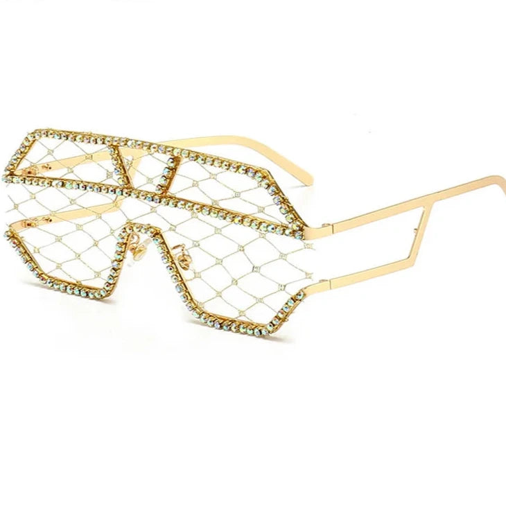 Lace Oversized Frames