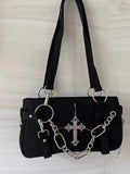 Cross Chain Shoulder Bag