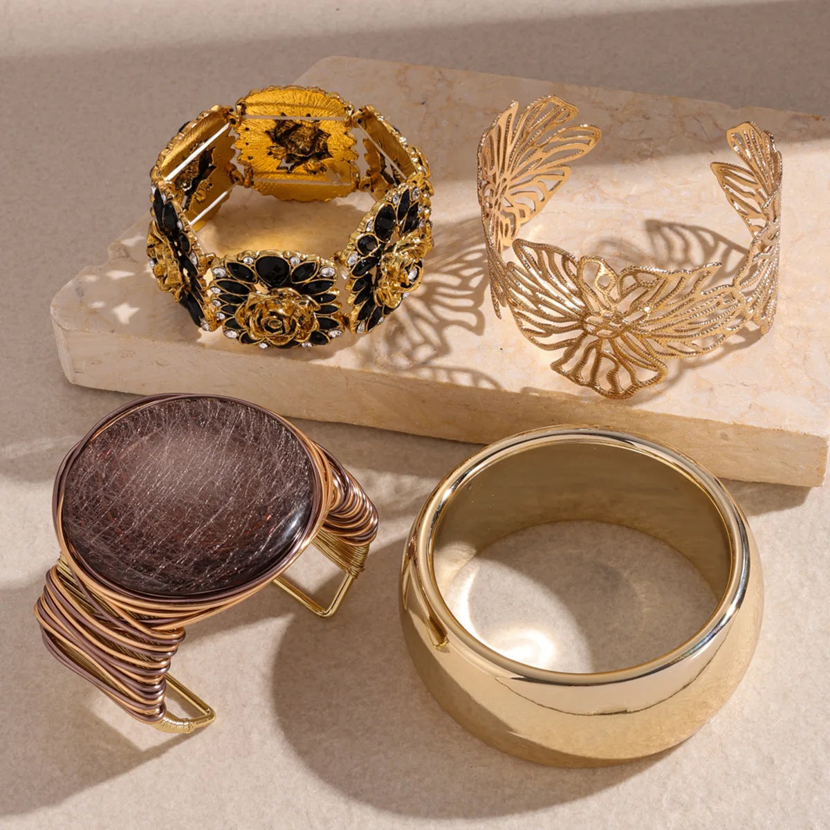 Vintage Round Bangles