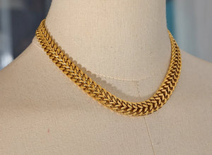 Wide Cuban Necklace