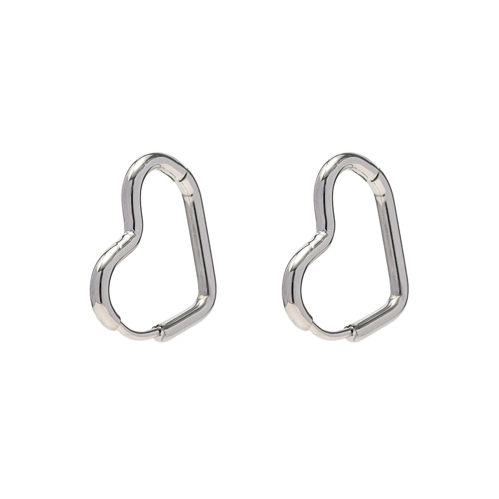 Chunky Stainless Steel Earrings