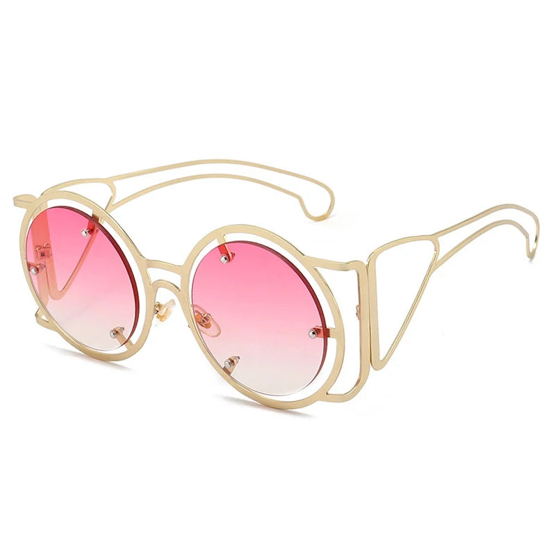 Round Punk Metal Frame