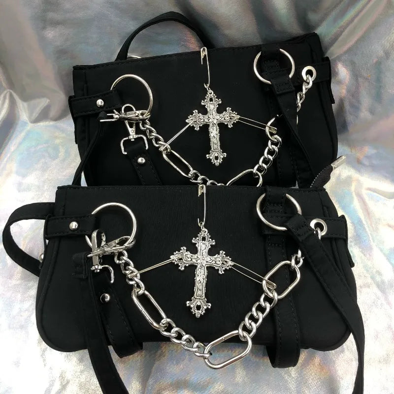 Cross Chain Shoulder Bag