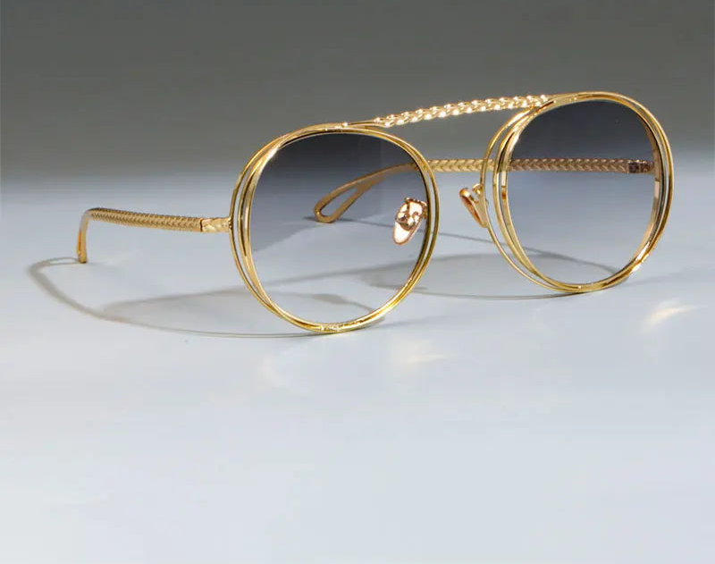 Metal Chain Sunglasses