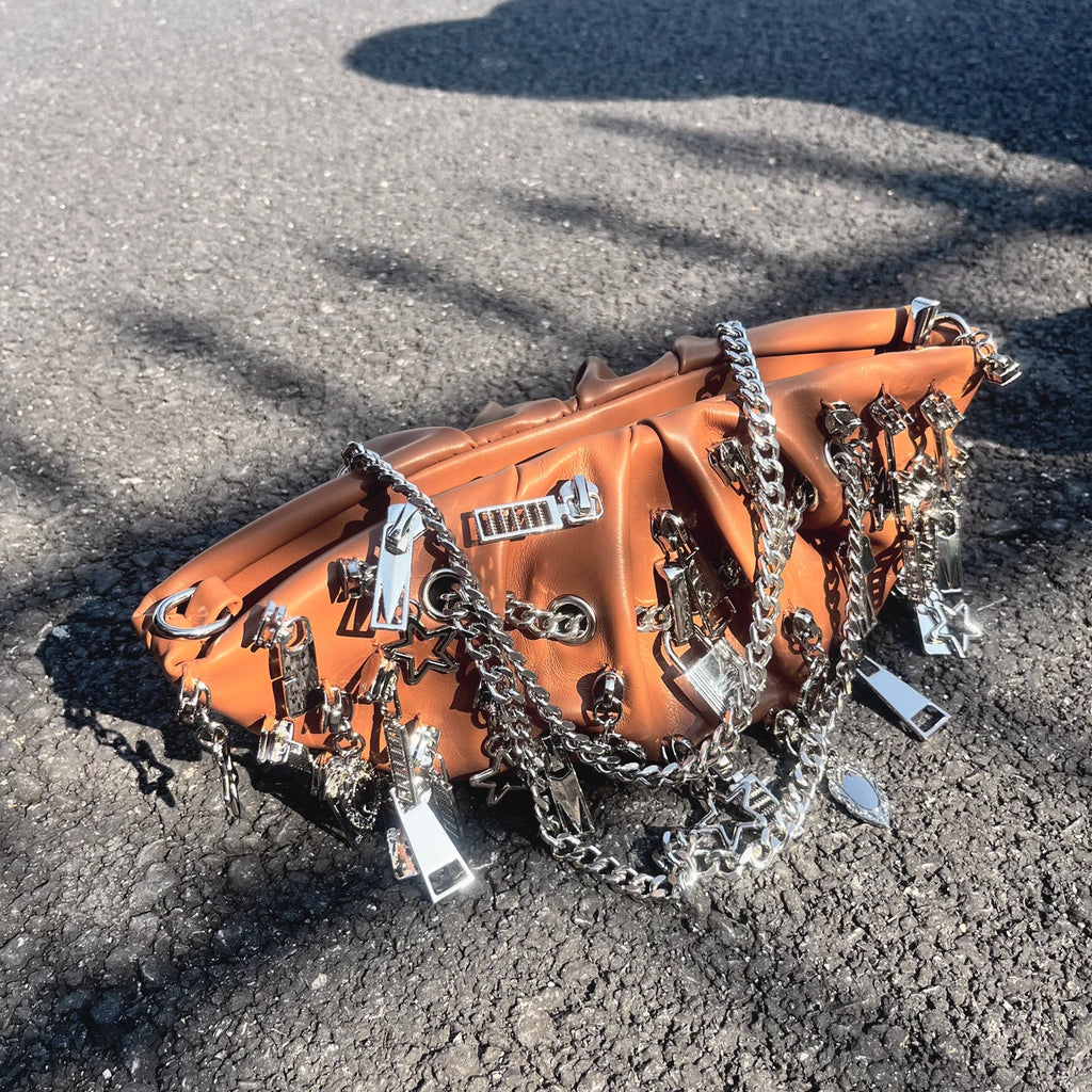 Junk Zipper Handbag
