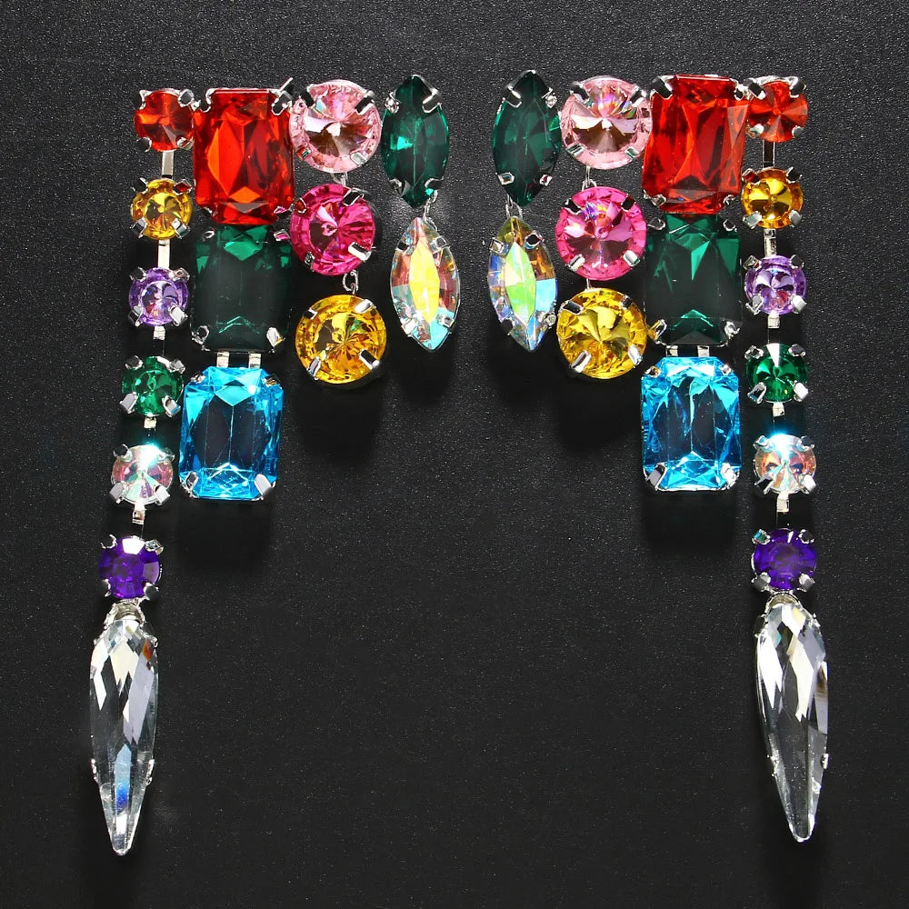 Colorful Stone Dangles