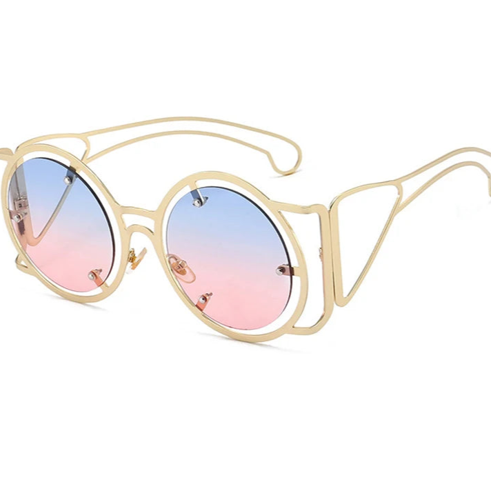 Round Punk Metal Frame