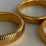 Load image into Gallery viewer, 18k Gold Plated Snake Bracelet
