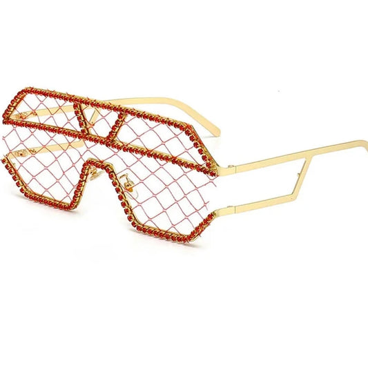 Lace Oversized Frames