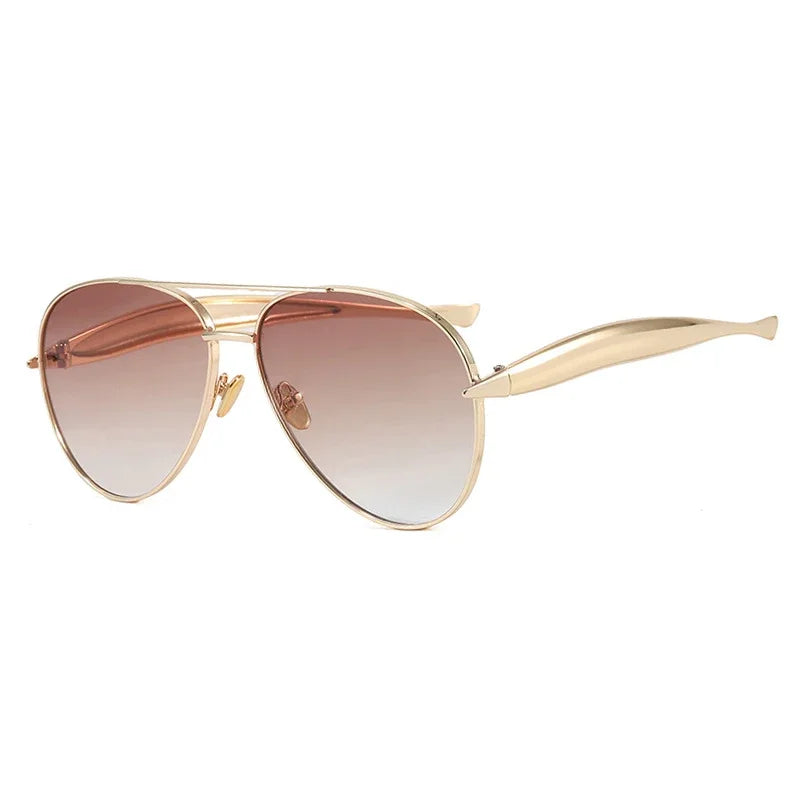 Metal Pilot Sunglasses