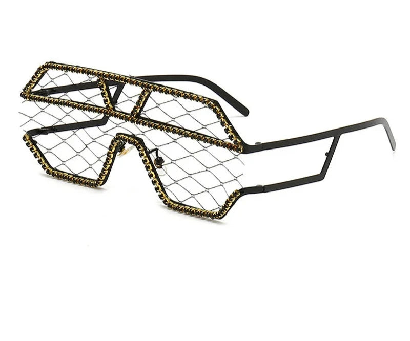 Lace Oversized Frames