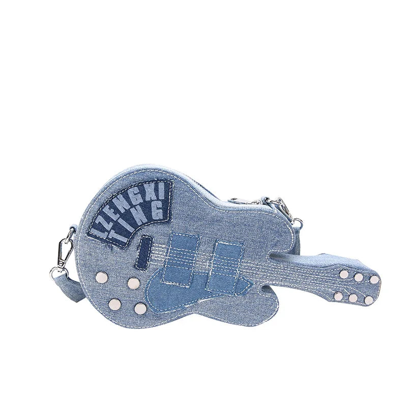 Denim Guitar Clutch