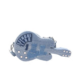 Cargar imagen en el visor de la galería, Denim Guitar Clutch
