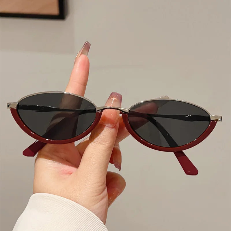 Small Frame Cat Eye Sunglasses
