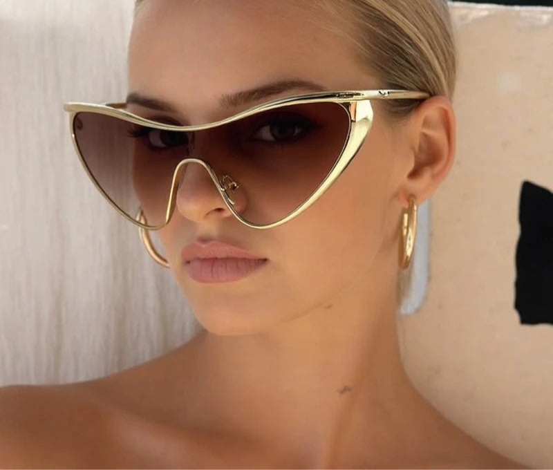 Oversized Sexy Cat Eye Sunglasses