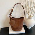 Suede Bucket Bags