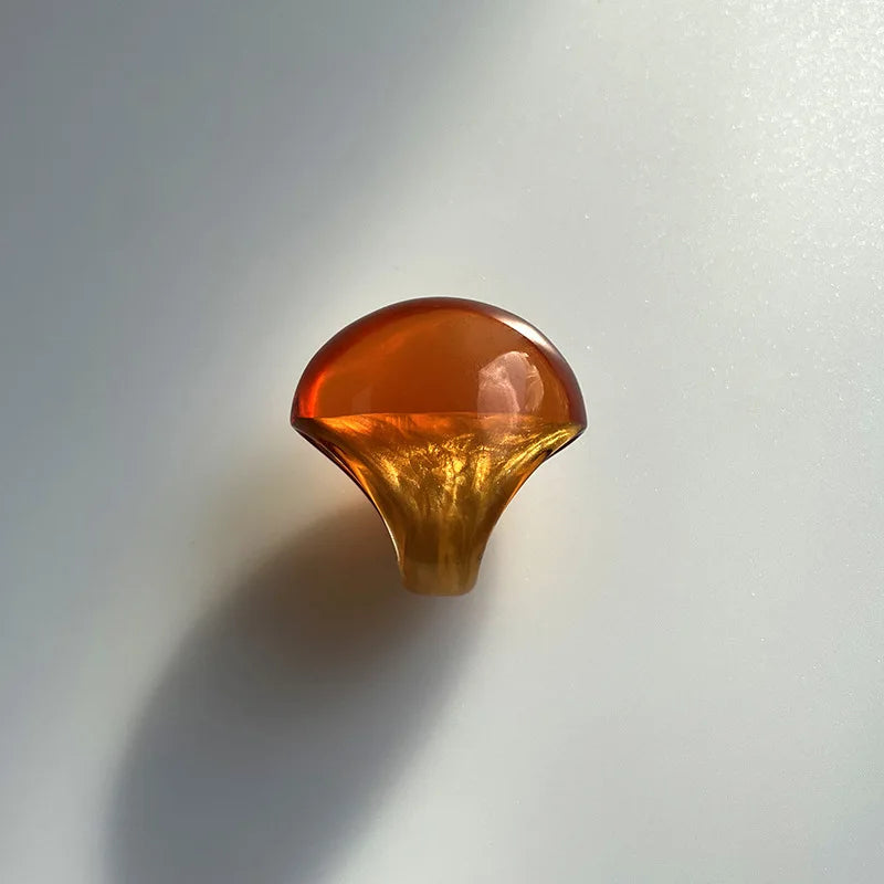Transparent Chunky Rings