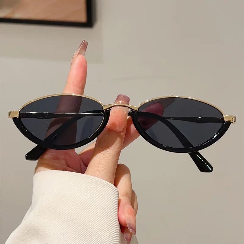 Small Frame Cat Eye Sunglasses