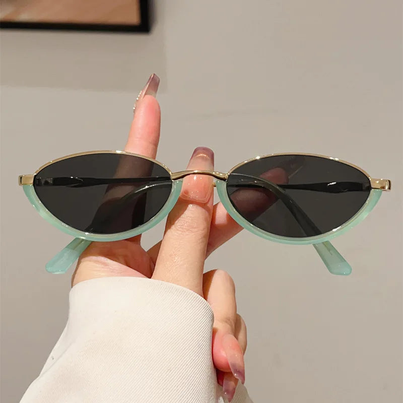Small Frame Cat Eye Sunglasses