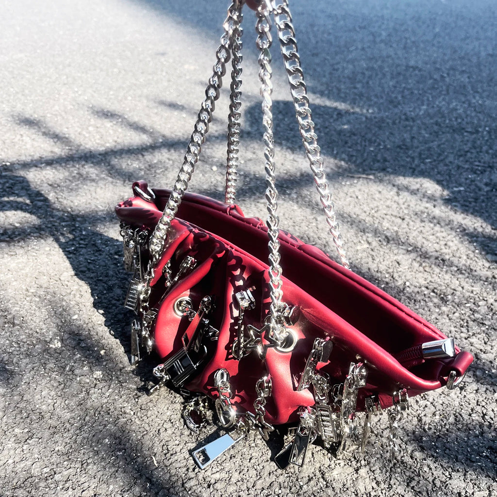 Junk Zipper Handbag