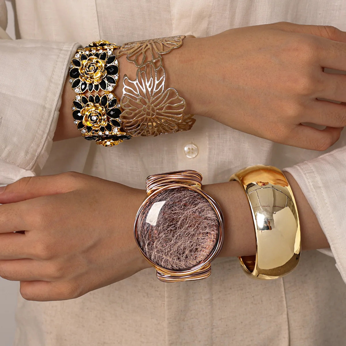 Vintage Round Bangles