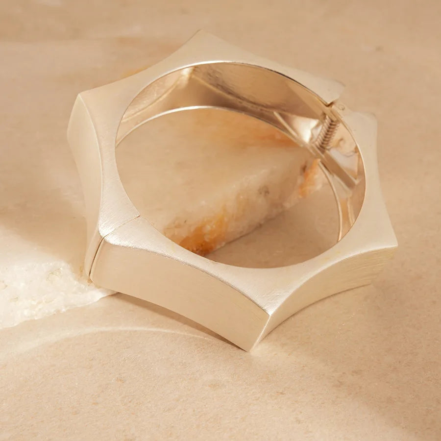 Wood Base Exaggerated Bangles