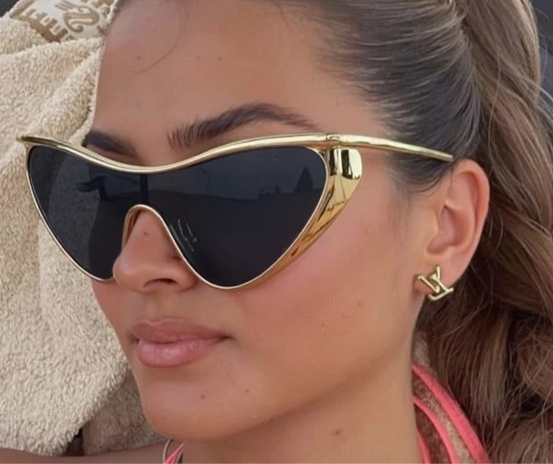 Oversized Sexy Cat Eye Sunglasses