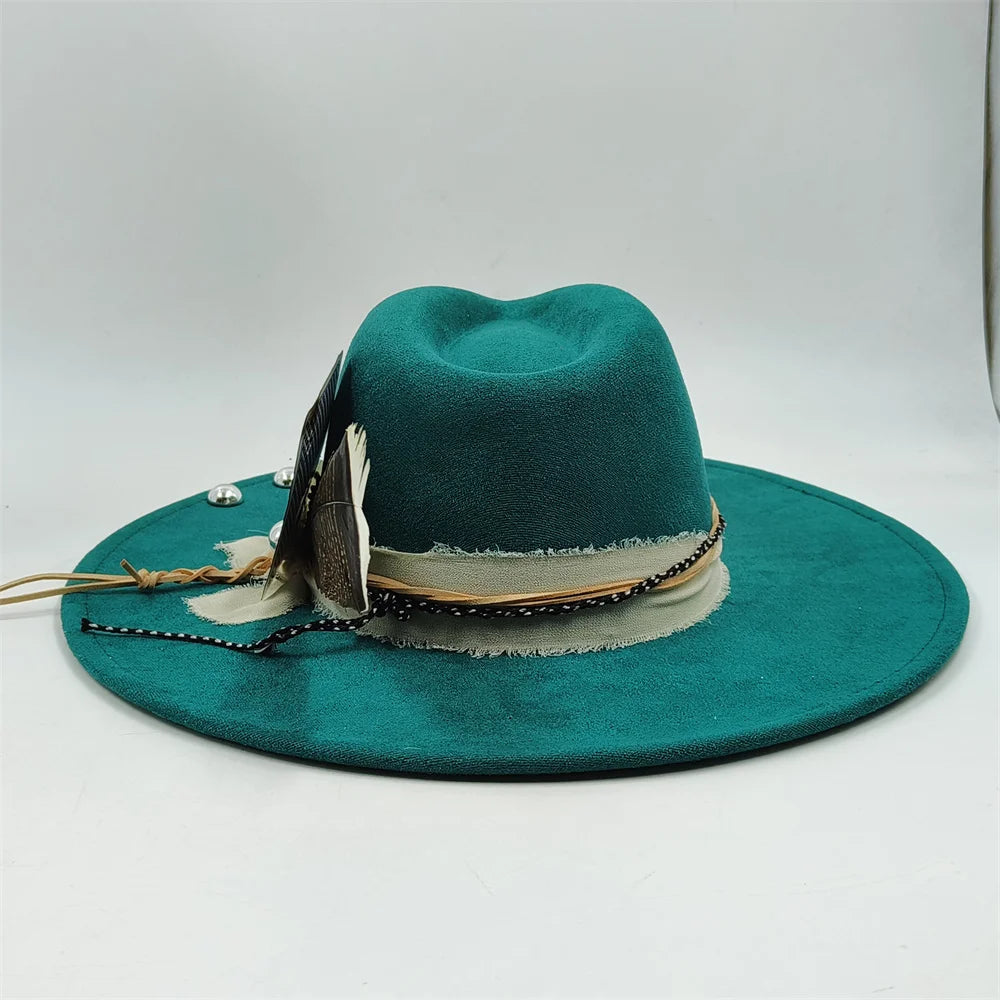 Retro Suede Fedora