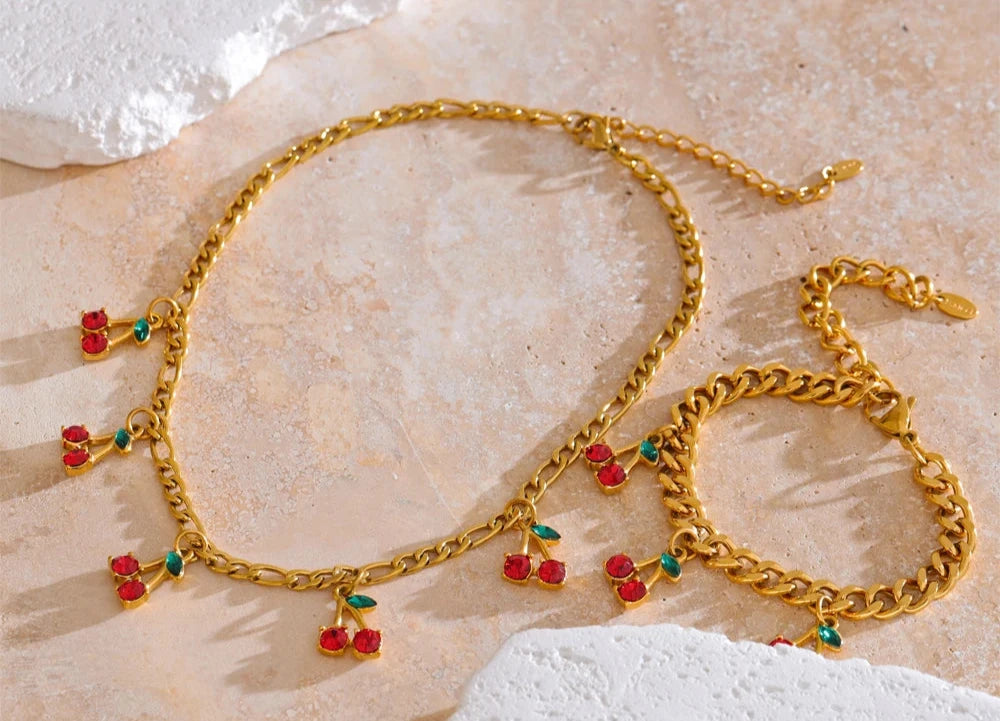 Cherry Drop Chain Set