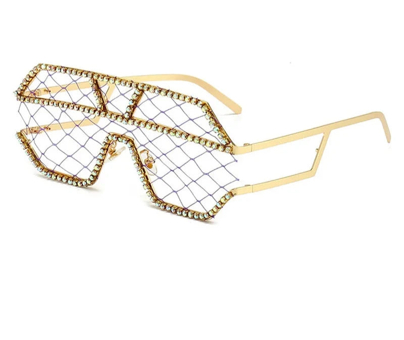 Lace Oversized Frames