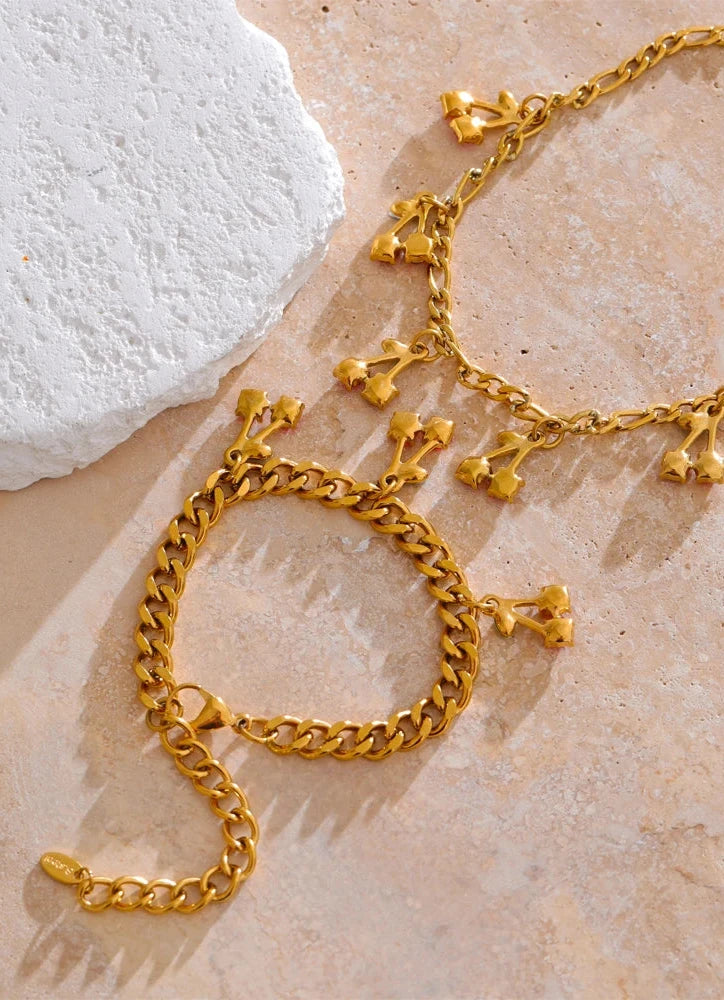 Cherry Drop Chain Set