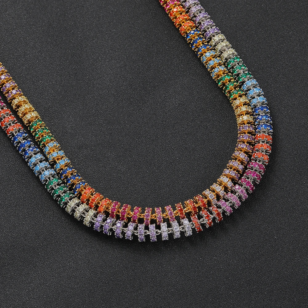 Colorful Tennis Chain