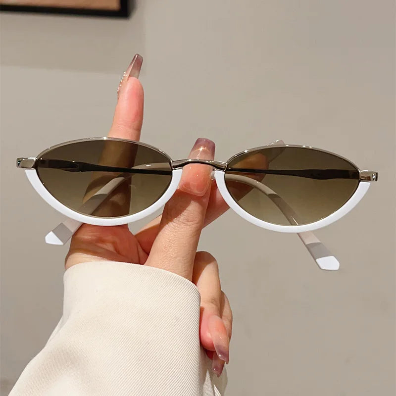 Small Frame Cat Eye Sunglasses