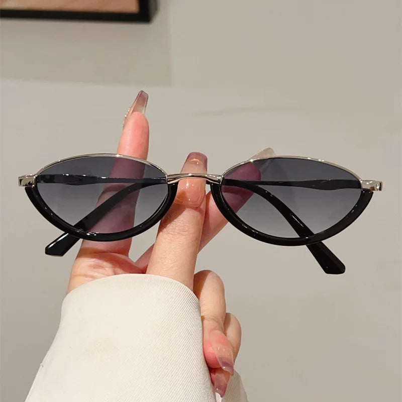 Small Frame Cat Eye Sunglasses