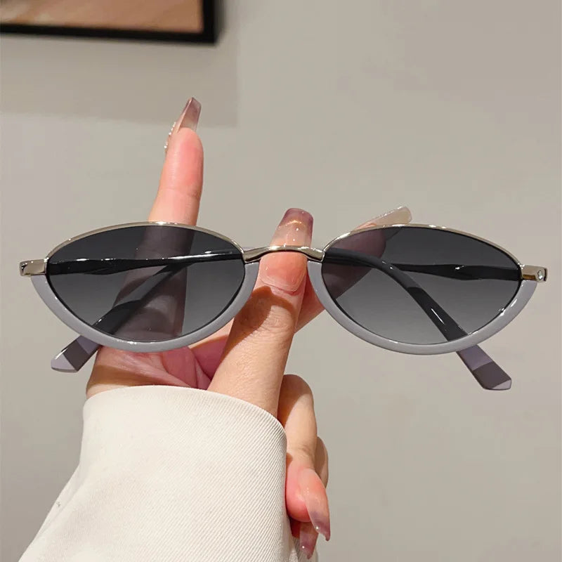 Small Frame Cat Eye Sunglasses