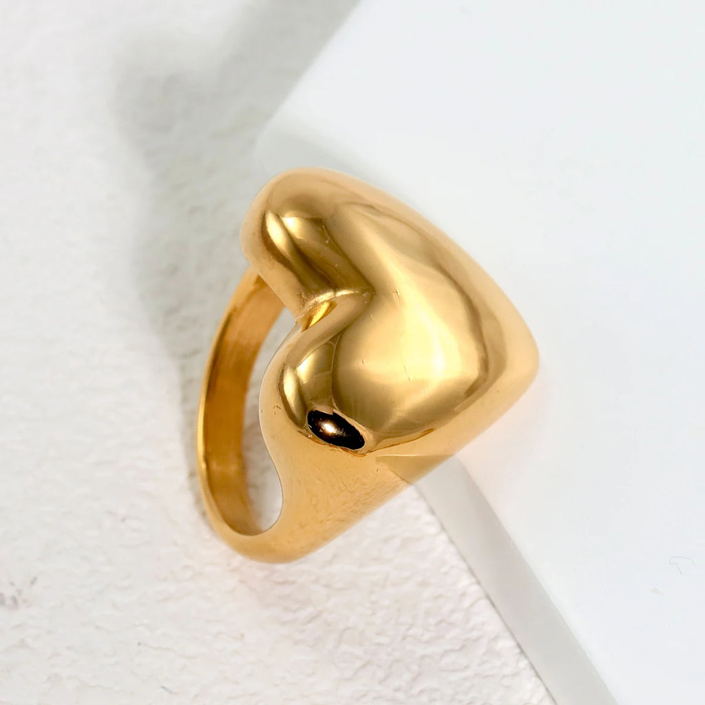 Stainless Steel Chunky Rings