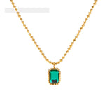 Load image into Gallery viewer, Crystal Pendant Cuban Chain
