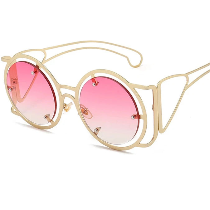 Round Punk Metal Frame