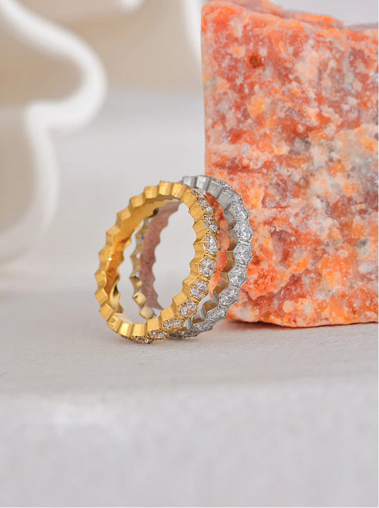 Stainless Steel Mini Infinity Ring