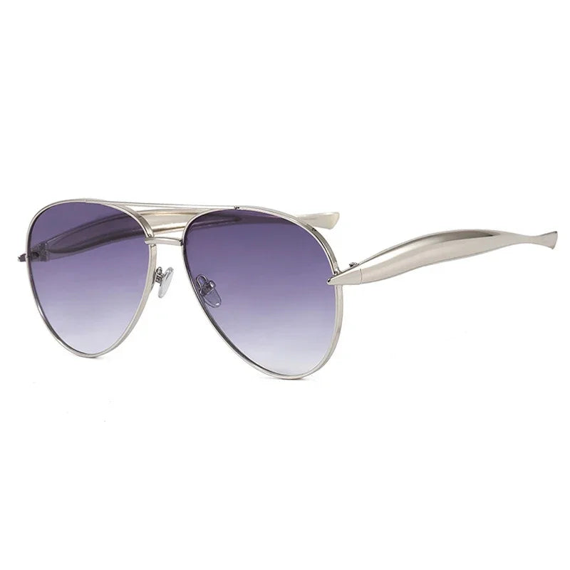 Metal Pilot Sunglasses