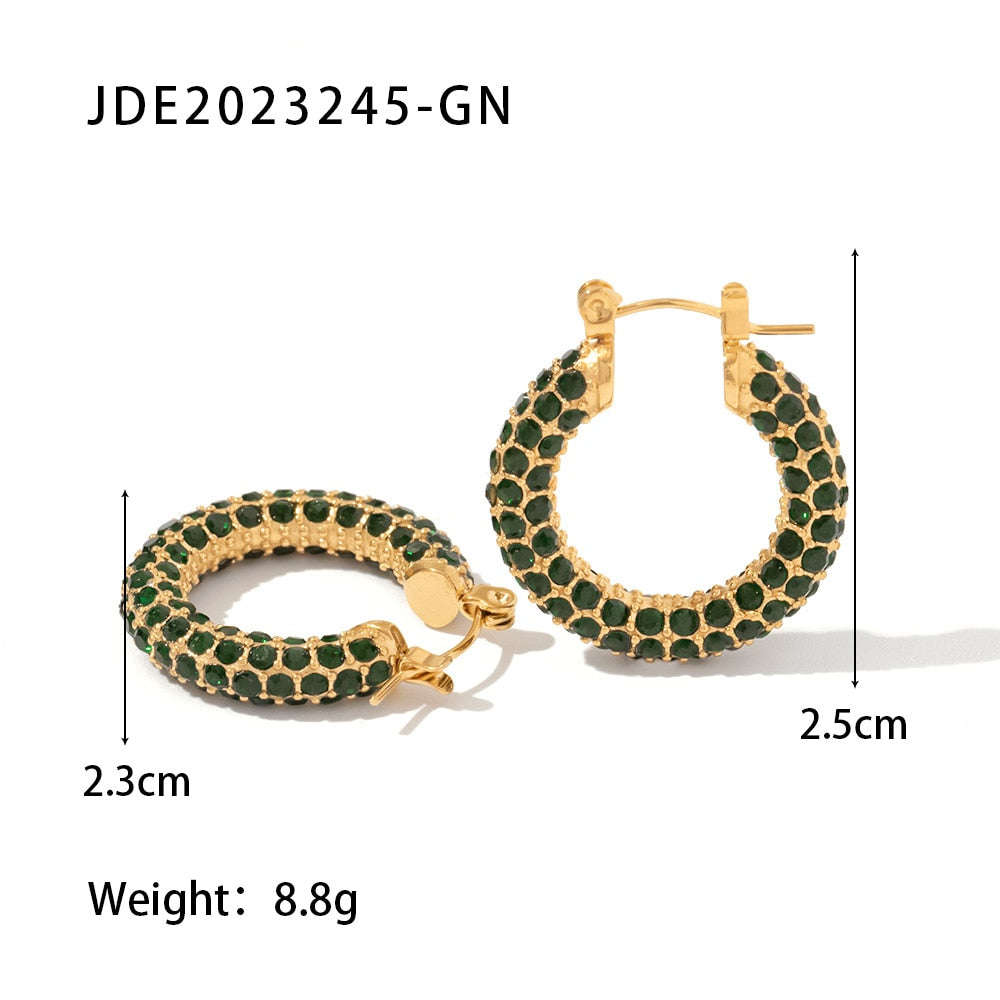Various Solid Stackable Hoops