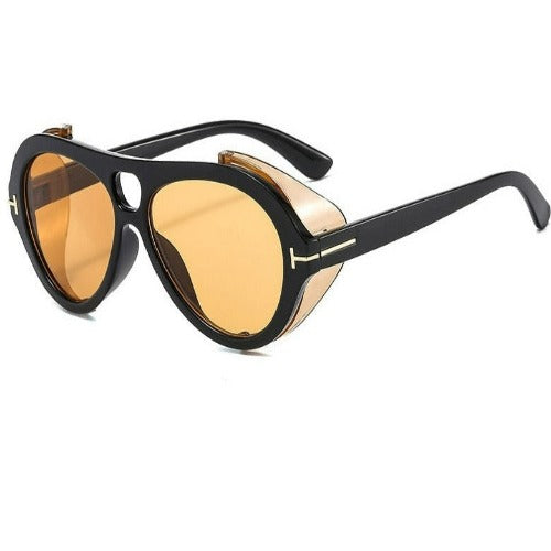 Retro Round Gradient Sunglasses