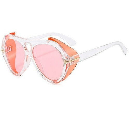 Retro Round Gradient Sunglasses