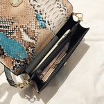 Load image into Gallery viewer, Snake Pattern Crossbody Handbag

